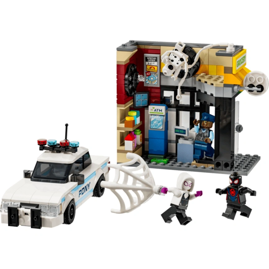 Конструктор LEGO Super Heroes Marvel Miles Morales vs. The Spot 76311 фото 3