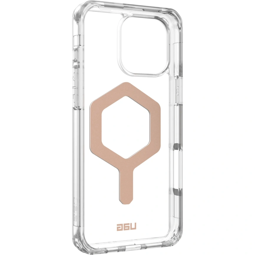 Чехол UAG MagSafe Plyo для iPhone 16 Pro Ice/Rose Gold фото 1