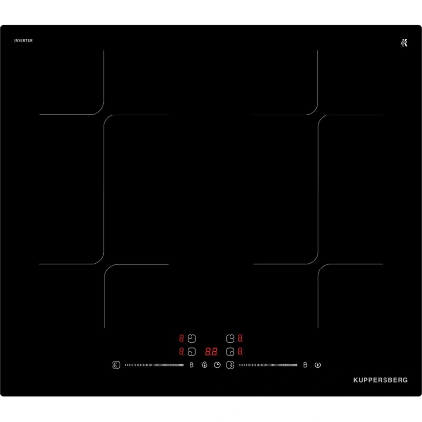 Индукционная варочная панель Kuppersberg ICI 625 Black фото 2