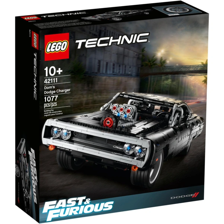Конструктор LEGO Technic Dom's Dodge Charger 42111 фото 6