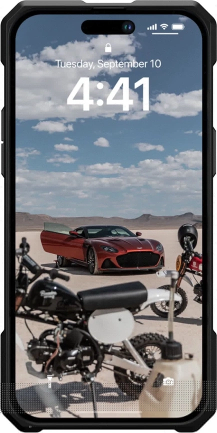 Чехол UAG Monarch Pro For MagSafe Series для iPhone 14 Pro Carbon Fiber фото 6