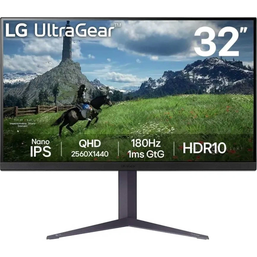 Монитор LG 32" UltraGear 32GS85Q-B IPS Black (32GS85Q-B.ARUZ) фото 1