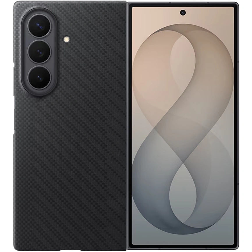 Чехол Samsung Carbon Magnet Case для Galaxy Z Fold8 Ultra Black фото 1