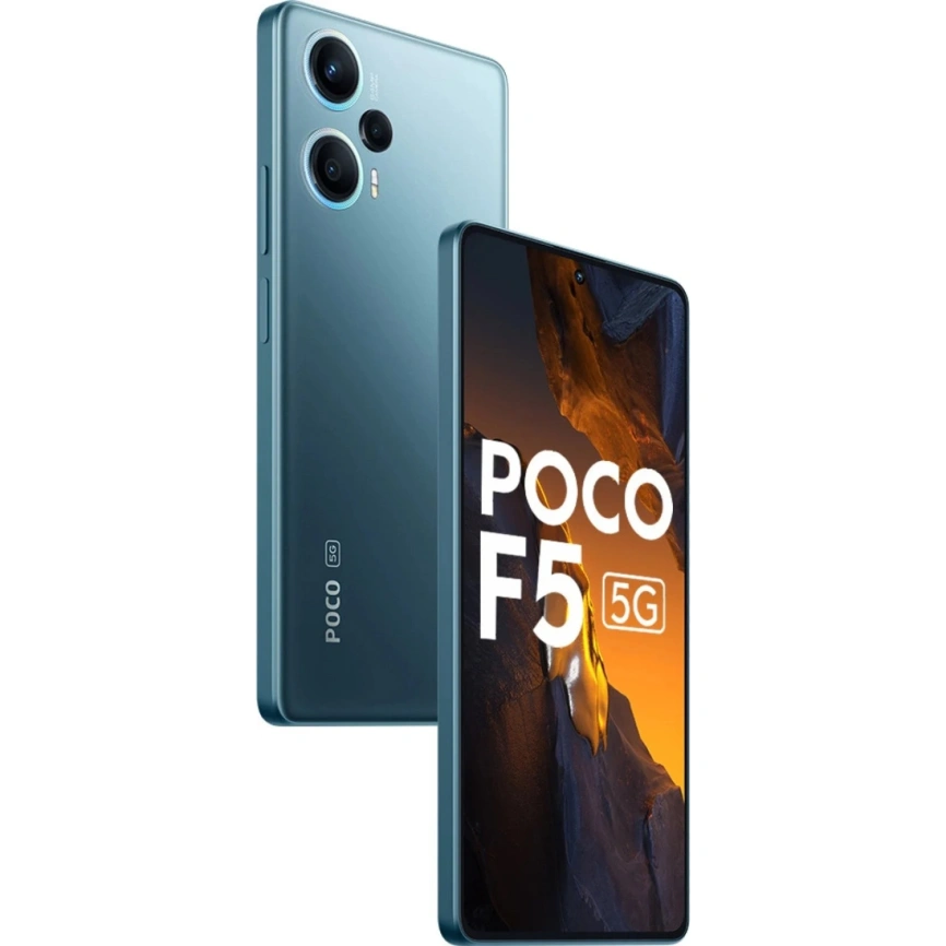 Смартфон Xiaomi Poco F5 5G 12/256Gb Blue Global фото 5