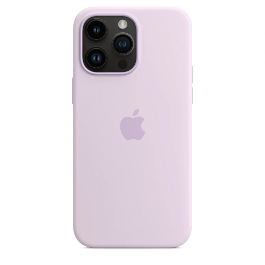 Силиконовый чехол Apple MagSafe для iPhone 14 Pro Lilac фото 3