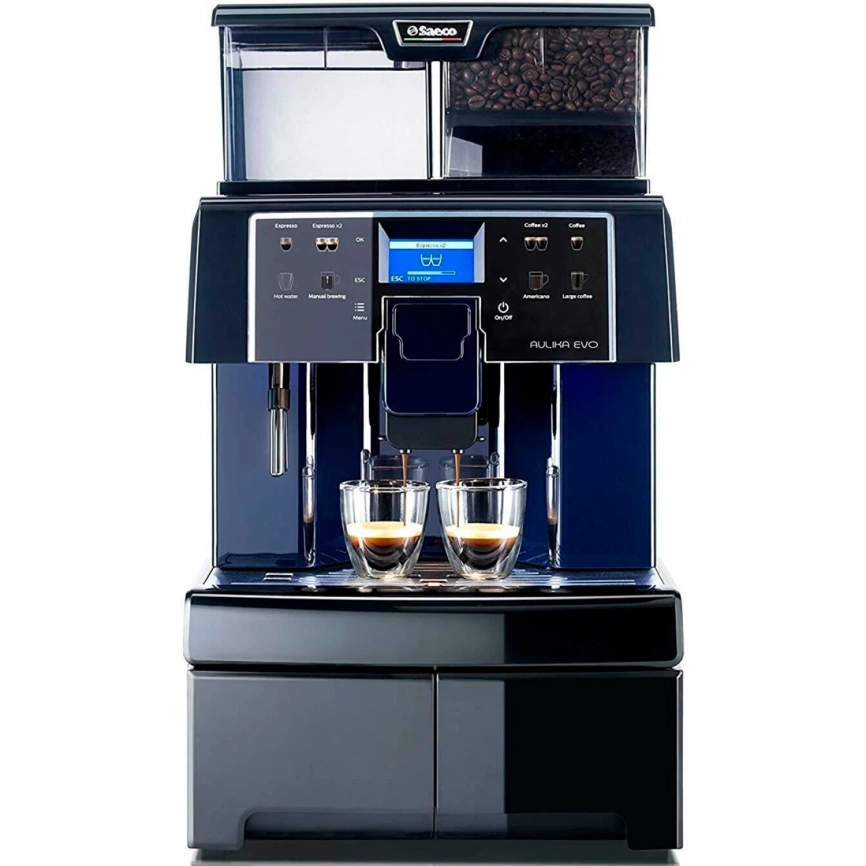Кофемашина Saeco Aulika Evo Top HSC Black фото 1