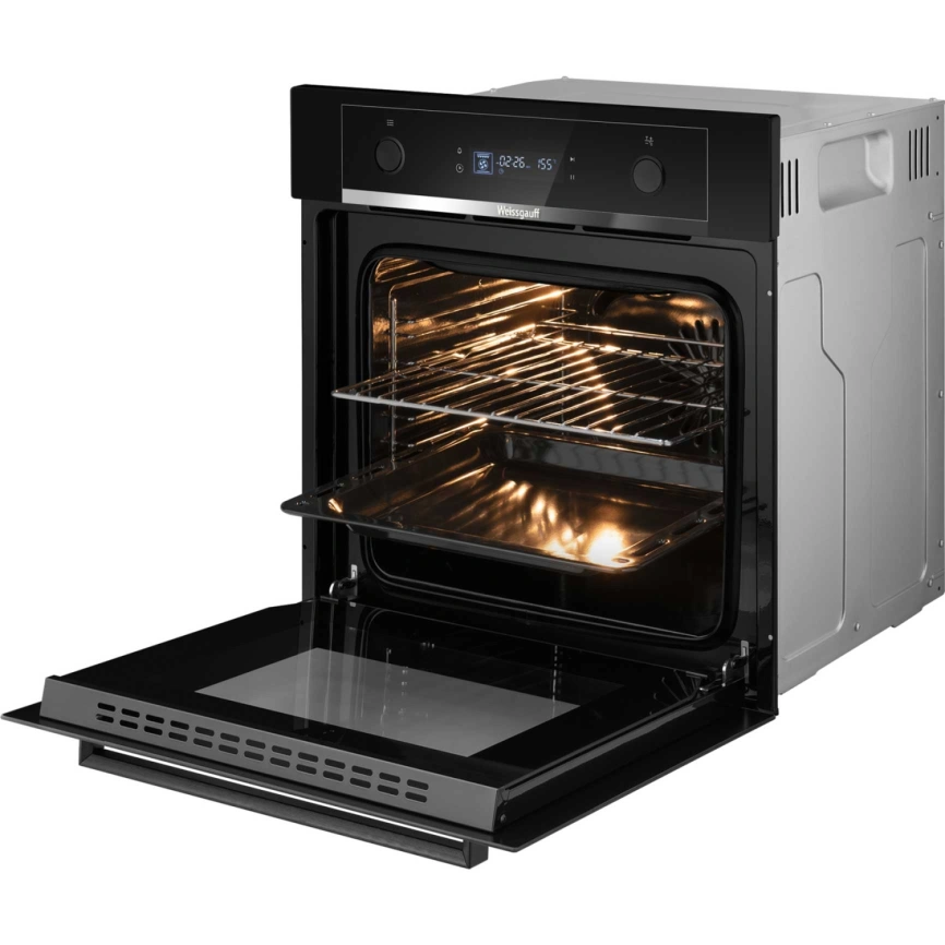 Электрический духовой шкаф Weissgauff EOM 661 PDBS Black фото 5