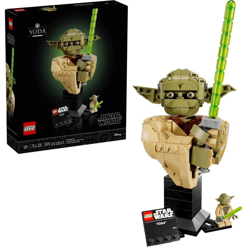 Конструктор LEGO Star Wars Yoda Bust фото 1