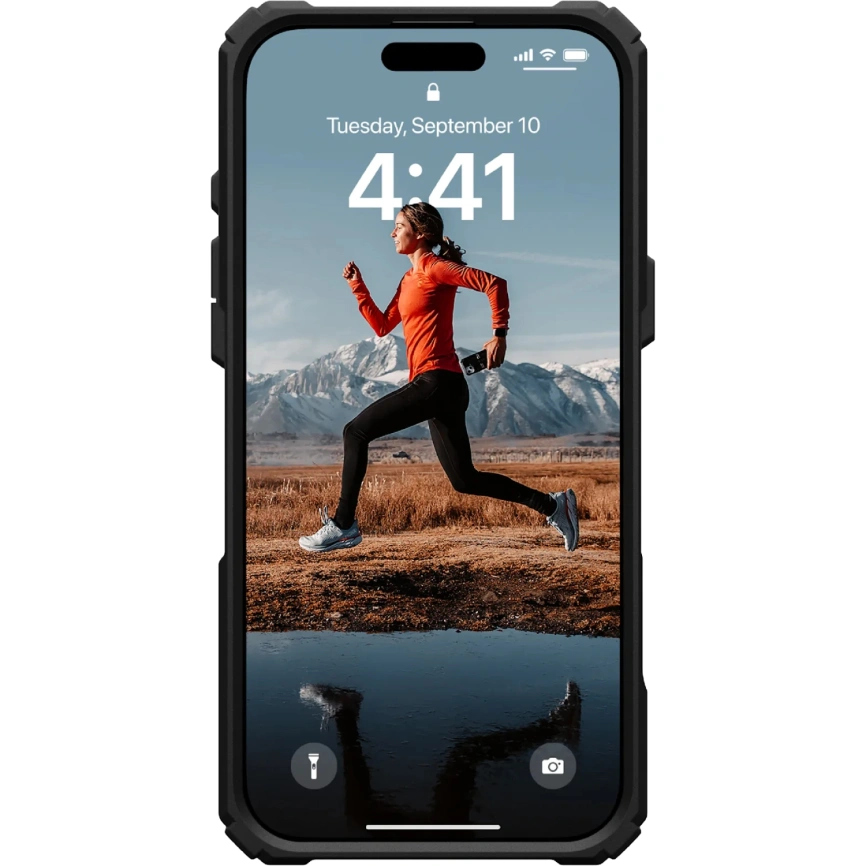 Чехол UAG MagSafe Plasma XTE для iPhone 16 Pro Black/Orange фото 4