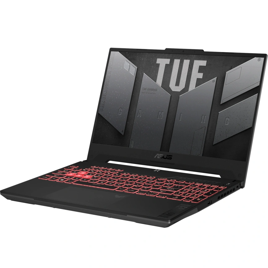 Ноутбук ASUS TUF Gaming A15 FA507UI-LP166 15.6 FHD IPS/ R7-8845HS/16Gb/1Tb SSD (90NR0I65-M007R0) Mecha Gray фото 4