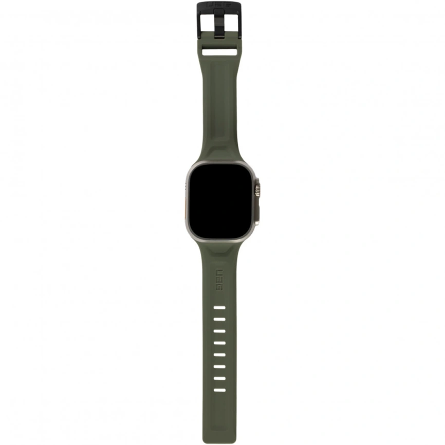 Ремешок UAG Scout Silicone 45mm Apple Watch Foliage Green (191488117245) фото 4