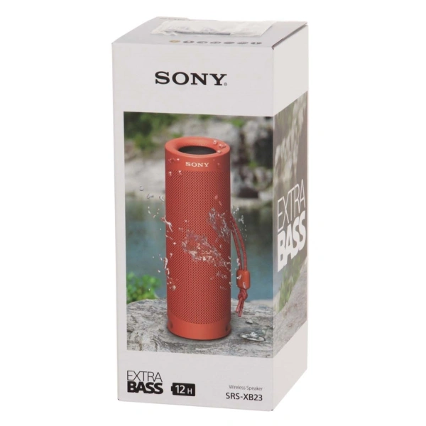 Беспроводная акустика Sony SRS-XB23 Red фото 5