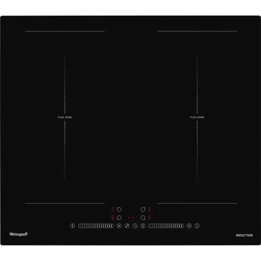 Индукционная варочная панель Weissgauff HI 642 BSCM Black фото 1