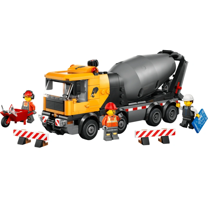 Конструктор LEGO City Cement Mixer 60478 фото 6