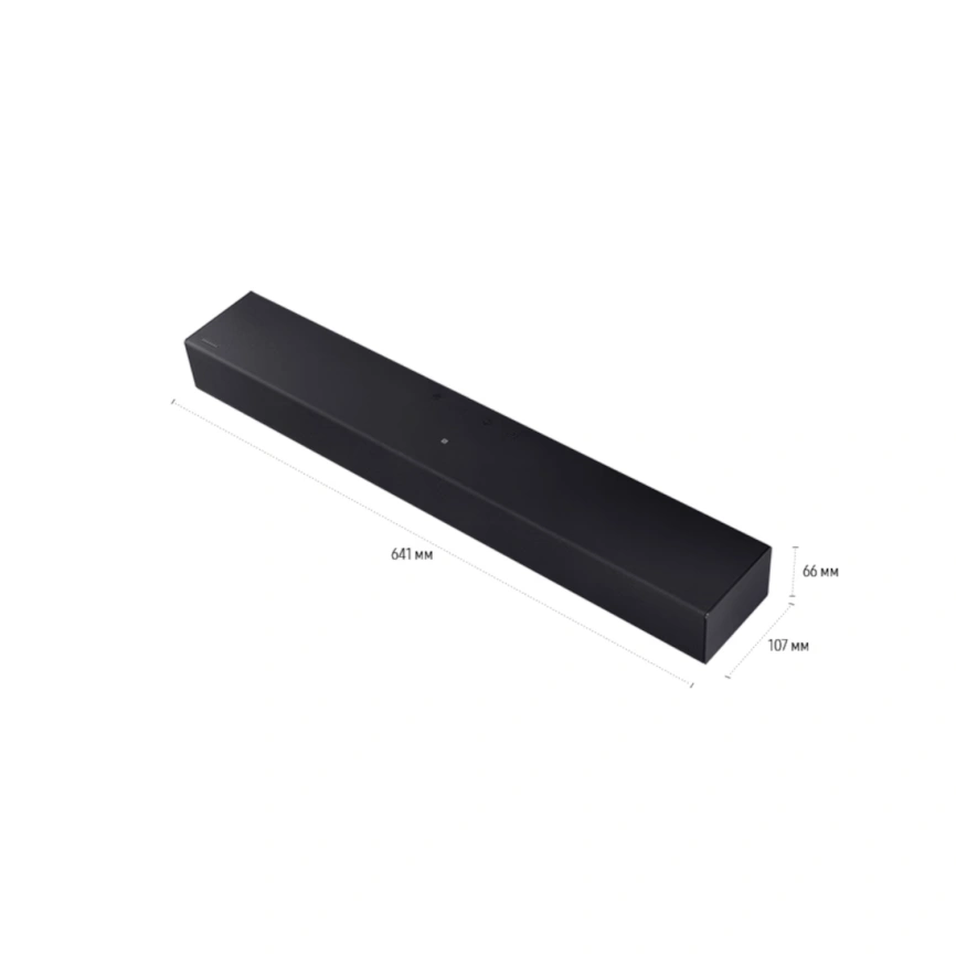 Саундбар Samsung HW-B400F/RU 2.0 Black фото 10
