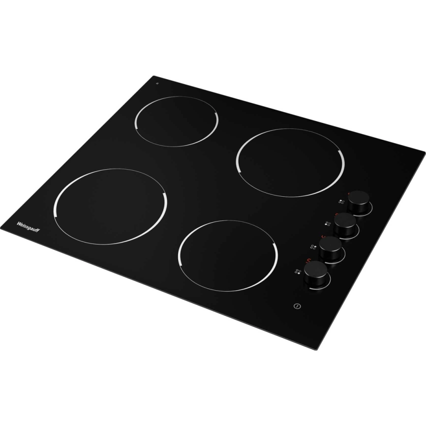 Электрическая варочная панель Weissgauff HV 640 BK Black фото 3