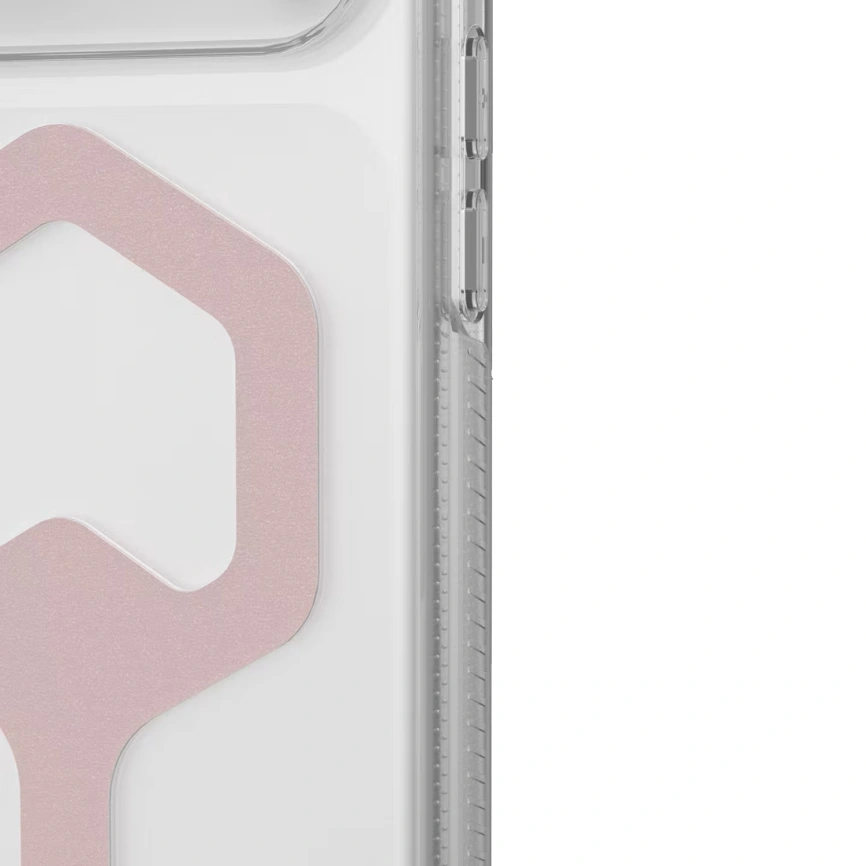 Чехол UAG MagSafe Plyo Case для iPhone 17 Pro Max Ice/Rose Gold (114530114348) фото 3