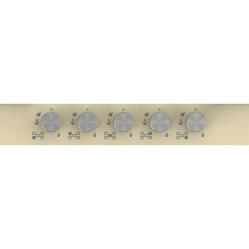 Газовая варочная панель Korting HGG 9835 CTB Beige фото 3