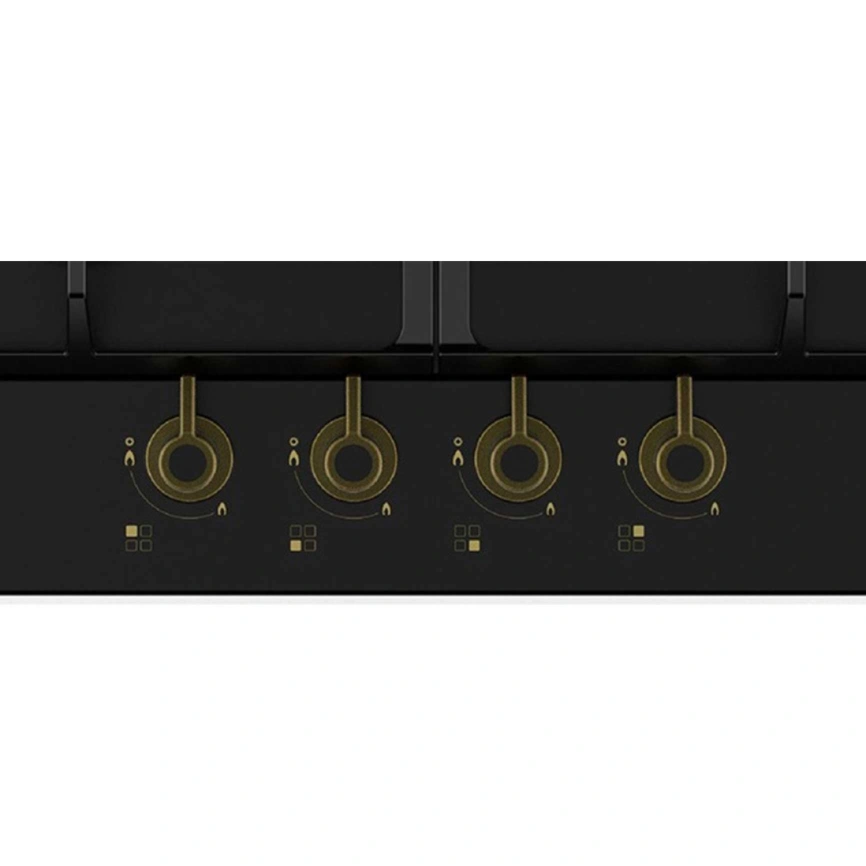 Газовая варочная панель Korting HG 645 CRN Matte Black фото 3