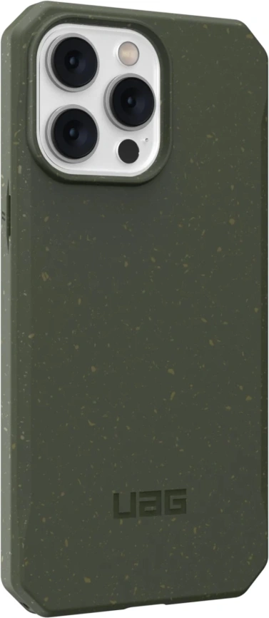 Чехол UAG Biodegradable Outback для iPhone 14 Pro Max Olive фото 3