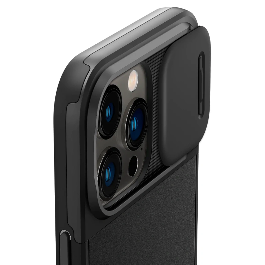 Чехол Spigen Optik Armor MagFit для iPhone 14 Pro Max (ACS04848) Black фото 6