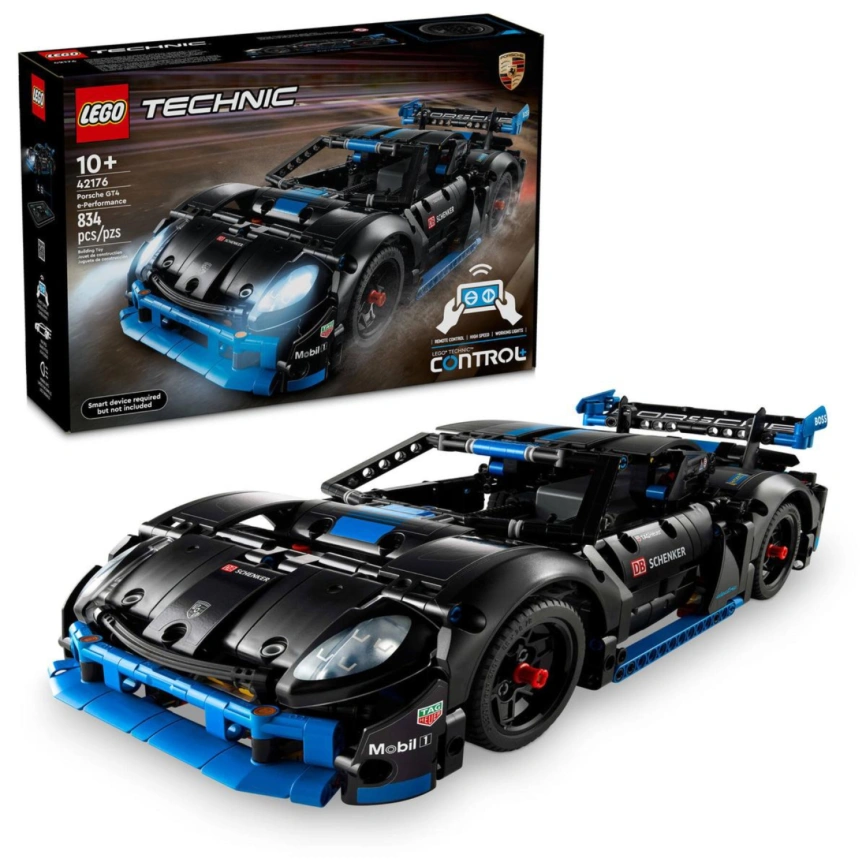 Конструктор LEGO Technic Porsche GT4 e-Performance Race Car 42176 фото 1