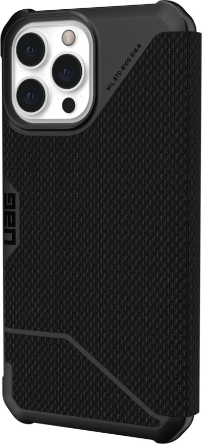 Чехол UAG Metropolis Folio для iPhone 13 Pro Max ( 113166113940) Kevlar Black фото 3