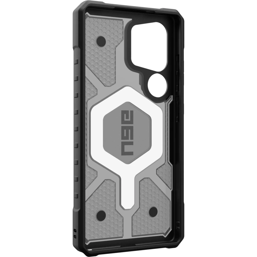Чехол UAG MagSafe Pathfinder Clear для Samsung Galaxy S25 Ultra Ash фото 2