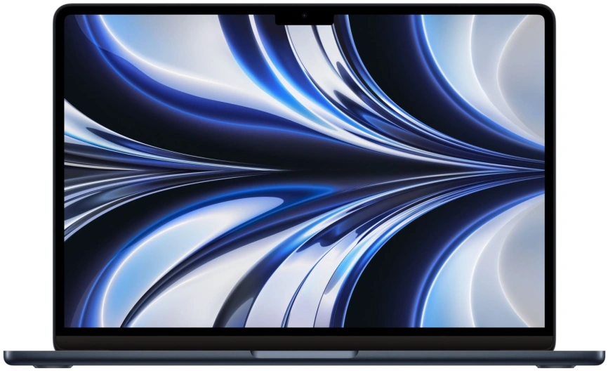 Ноутбук Apple MacBook Air (2022) 13 M2 8C CPU, 10C GPU/24Gb/512Gb SSD (Z1600040S) Midnight (Темная ночь) фото 1