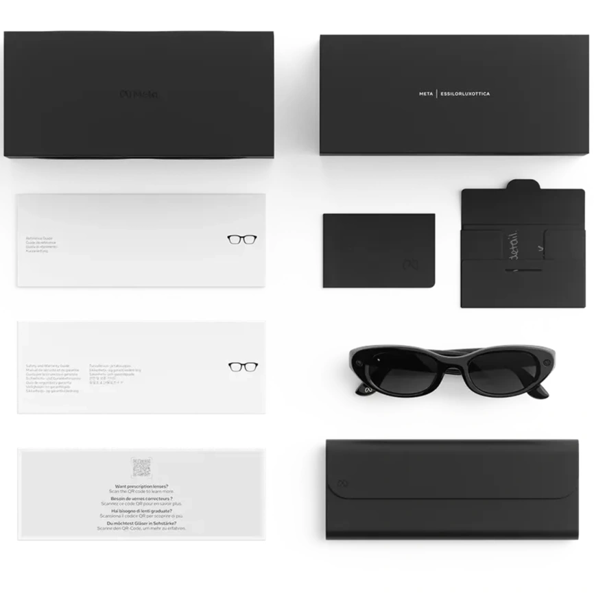 Умные очки Meta Starfire Kylie Edition Classic Black Standart Clear to Grey Transitions фото 6