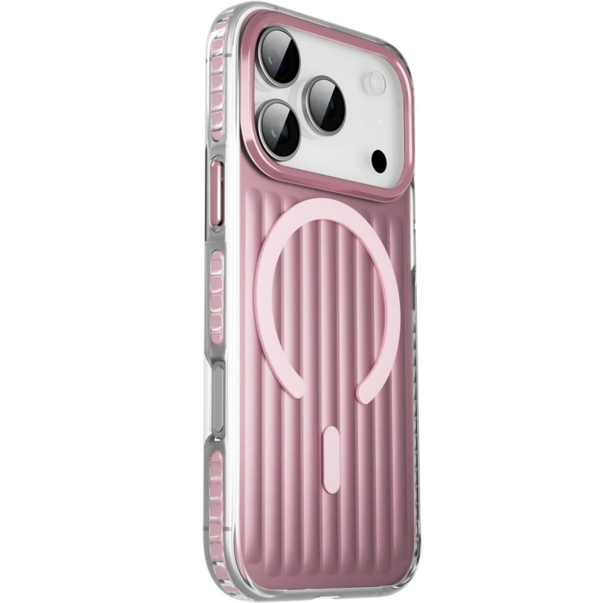 Чехол Gurdini Ocean Case Metalic для iPhone 17 Pro Max Pink фото 1