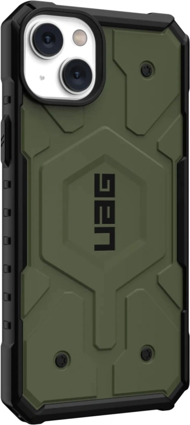 Чехол UAG Pathfinder For MagSafe для iPhone 14 Olive фото 4
