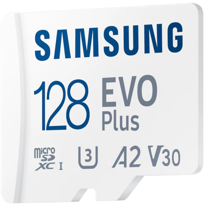 Карта памяти Samsung EVO Plus 128GB MicroSDXC Class 10/UHS-I U3 (MB-MC128SA) фото 4