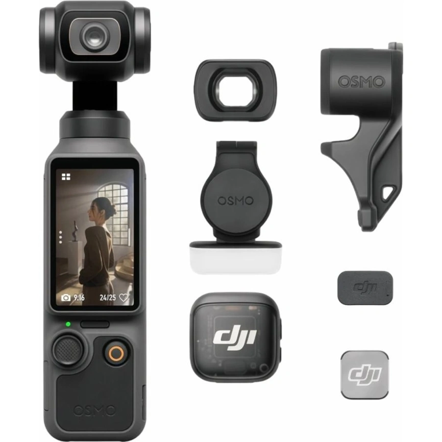 Экшн-камера DJI Osmo Pocket 4 Creator Combo Black фото 1