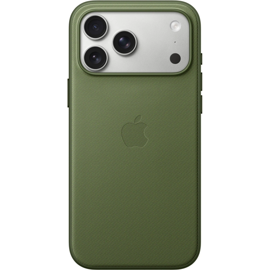 Чехол Apple TechWoven Case with MagSafe для iPhone 17 Pro Green фото 1