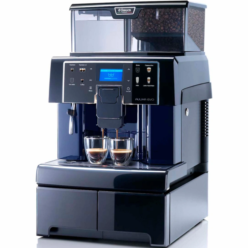 Кофемашина Saeco Aulika Focus Evo Office Gray фото 1