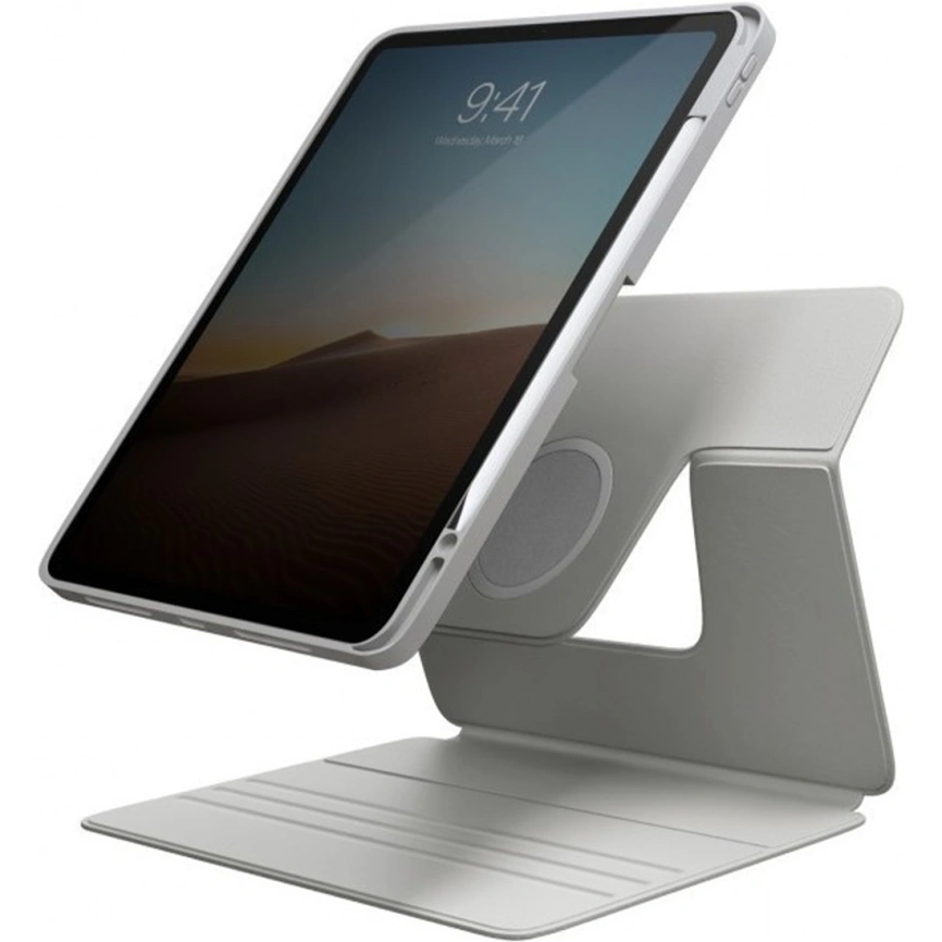 Чехол Uniq Rovus Magnetic для iPad Pro 11 (2022/21) / Air 10.9 (2022/20) Grey фото 1