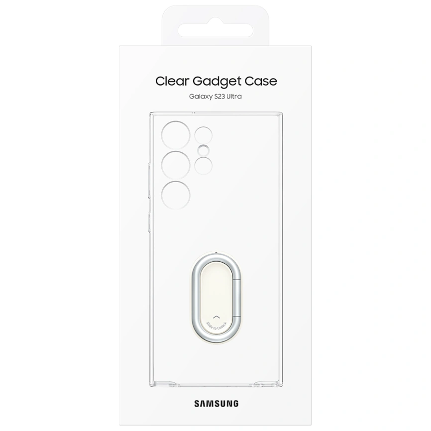 Чехол Samsung Series для Galaxy S23 Ultra Clear Gadget Case фото 8