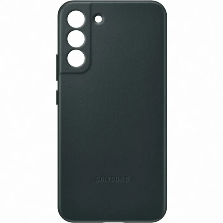 Чехол Samsung Leather Cover для Galaxy S22 Plus (EF-VS906LGEGRU) Forest Green фото 1