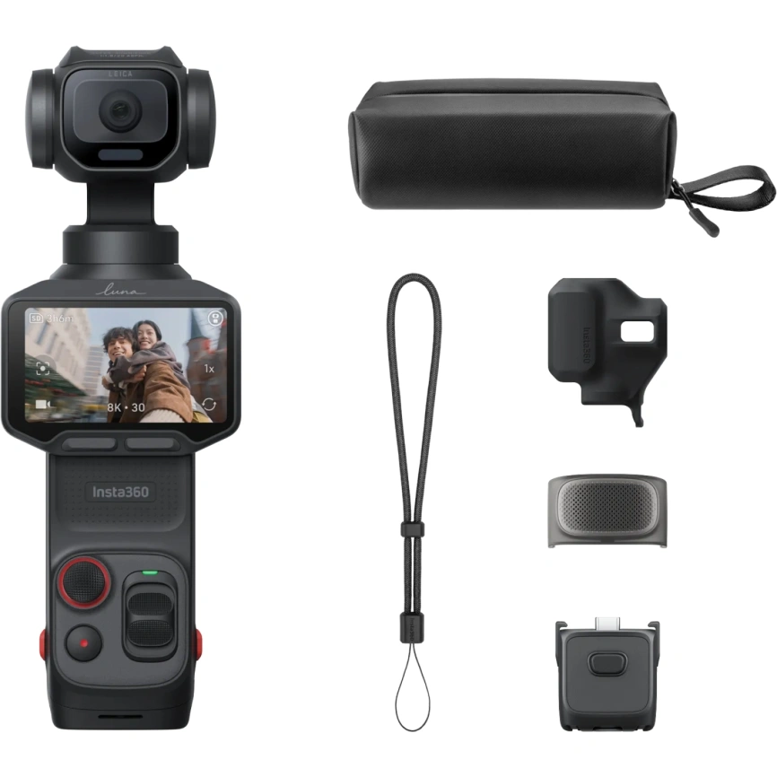 Экшн-камера Insta360 Luna Pro Standard Bundle Cosmic Black фото 2