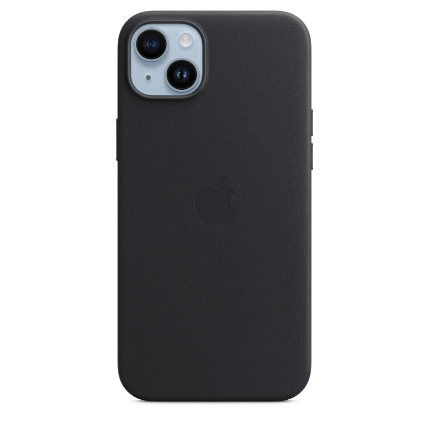 Кожаный чехол Apple MagSafe для iPhone 14 Midnight фото 5