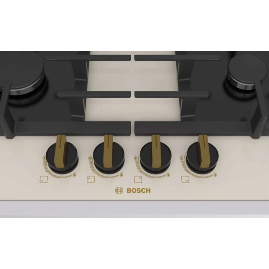 Газовая варочная панель Bosch Serie 6 PPP6B1B90R Beige фото 2