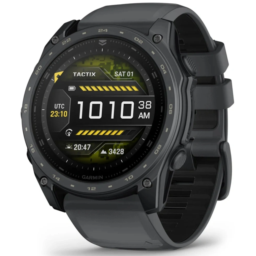 Смарт-часы Garmin Tactix 8 51mm Amoled Cerakote Ultralight Solver (010-04553-01) Slate Gray фото 1