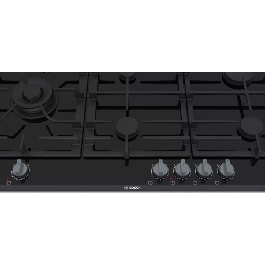 Газовая варочная панель Bosch Serie 8 PRS9A6D70M Black фото 5