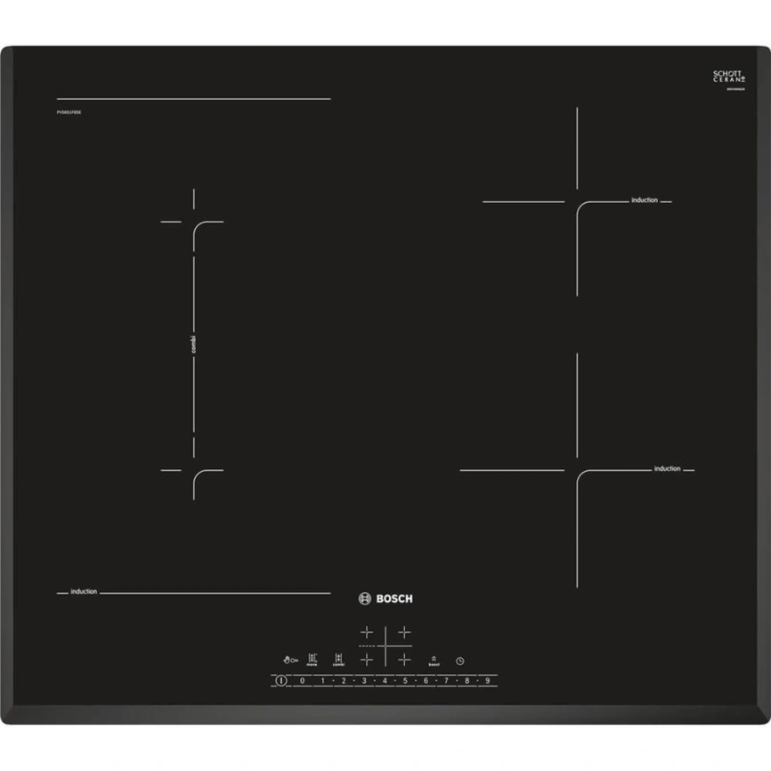 Варочная панель Bosch PVS651FB5E Black фото 1