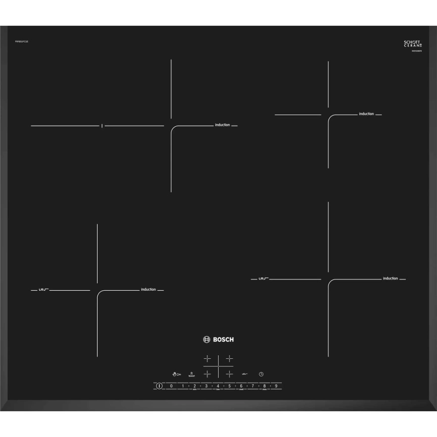 Варочная панель Bosch PIF651FC1E, Black фото 1