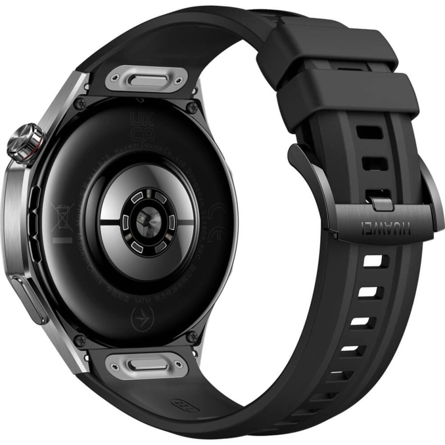 Смарт-часы Huawei Watch GT 5 Pro 46mm Black Fluoroelastomer (55020DGH) фото 4