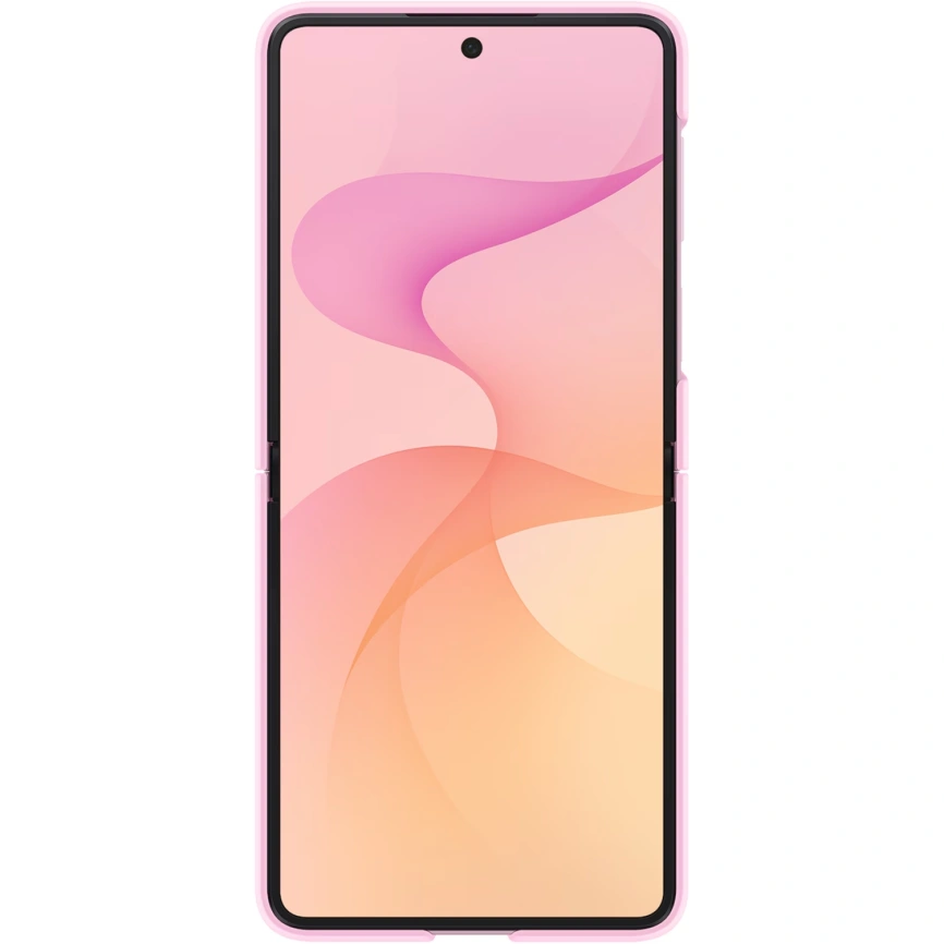 Чехол Samsung Silicone Ring Magnet для Galaxy Z Flip8 Pink фото 3