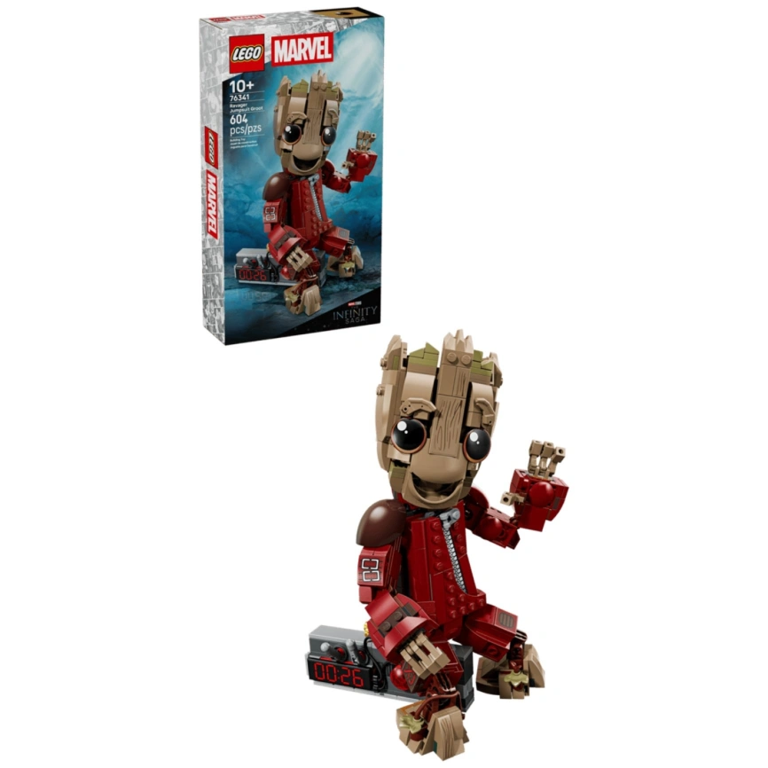 Конструктор LEGO Super Heroes Marvel Groot in Ravager Jumpsuit 76341 фото 1