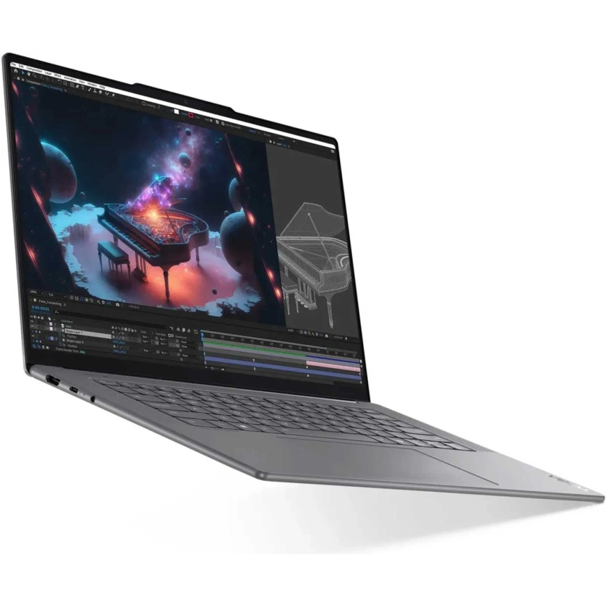 Ноутбук Lenovo Yoga Slim 7 15ILL9 15.3 IPS/ i7-256V Ultra/16Gb/1Tb SSD (83HM004MRK) Luna Grey фото 3